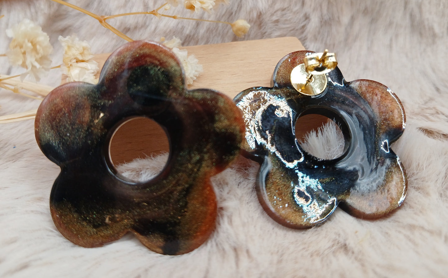 Puces d'oreilles Les Fleurs N°1