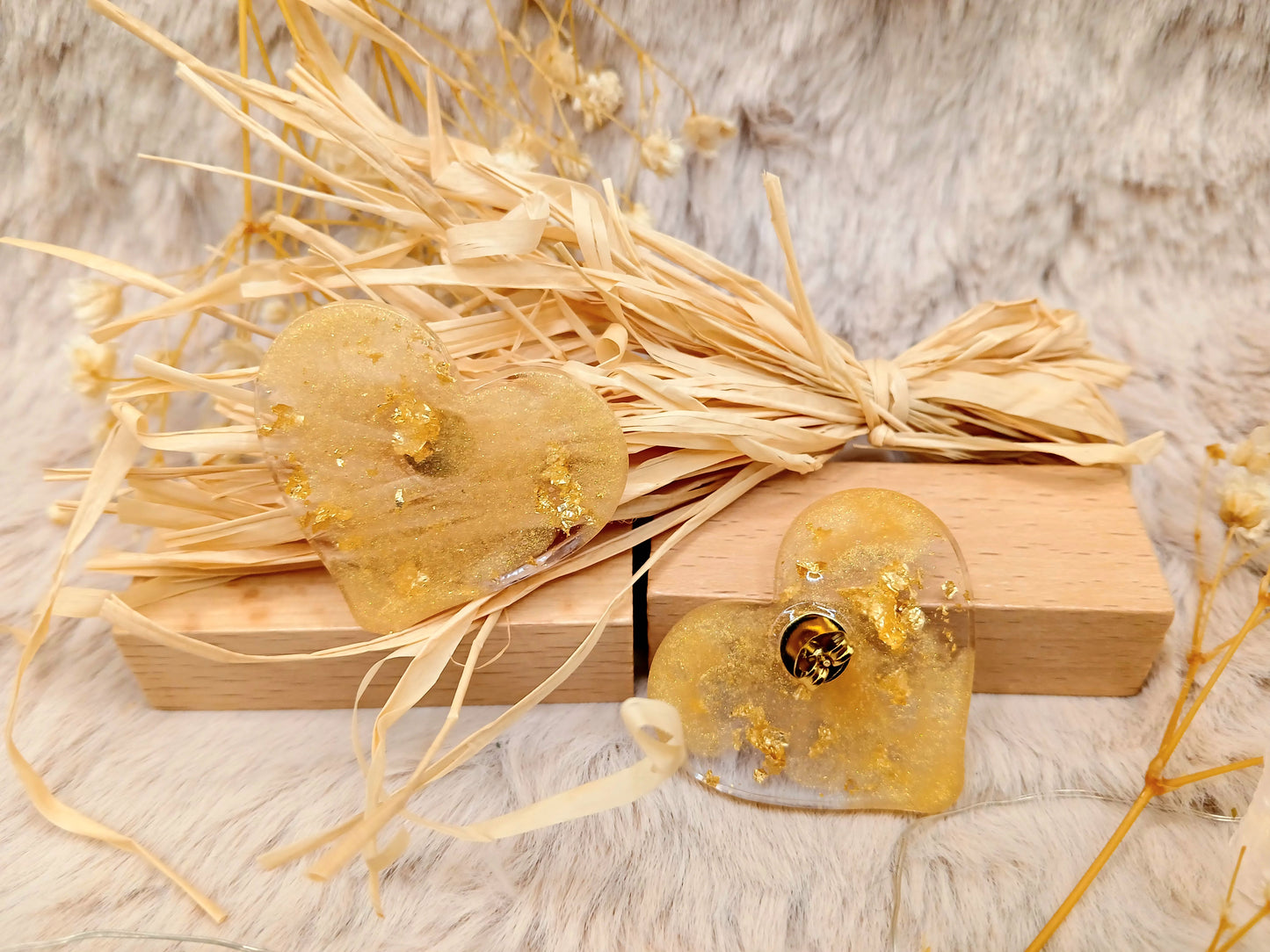 Boucles d'oreilles Cœur XXL N°2