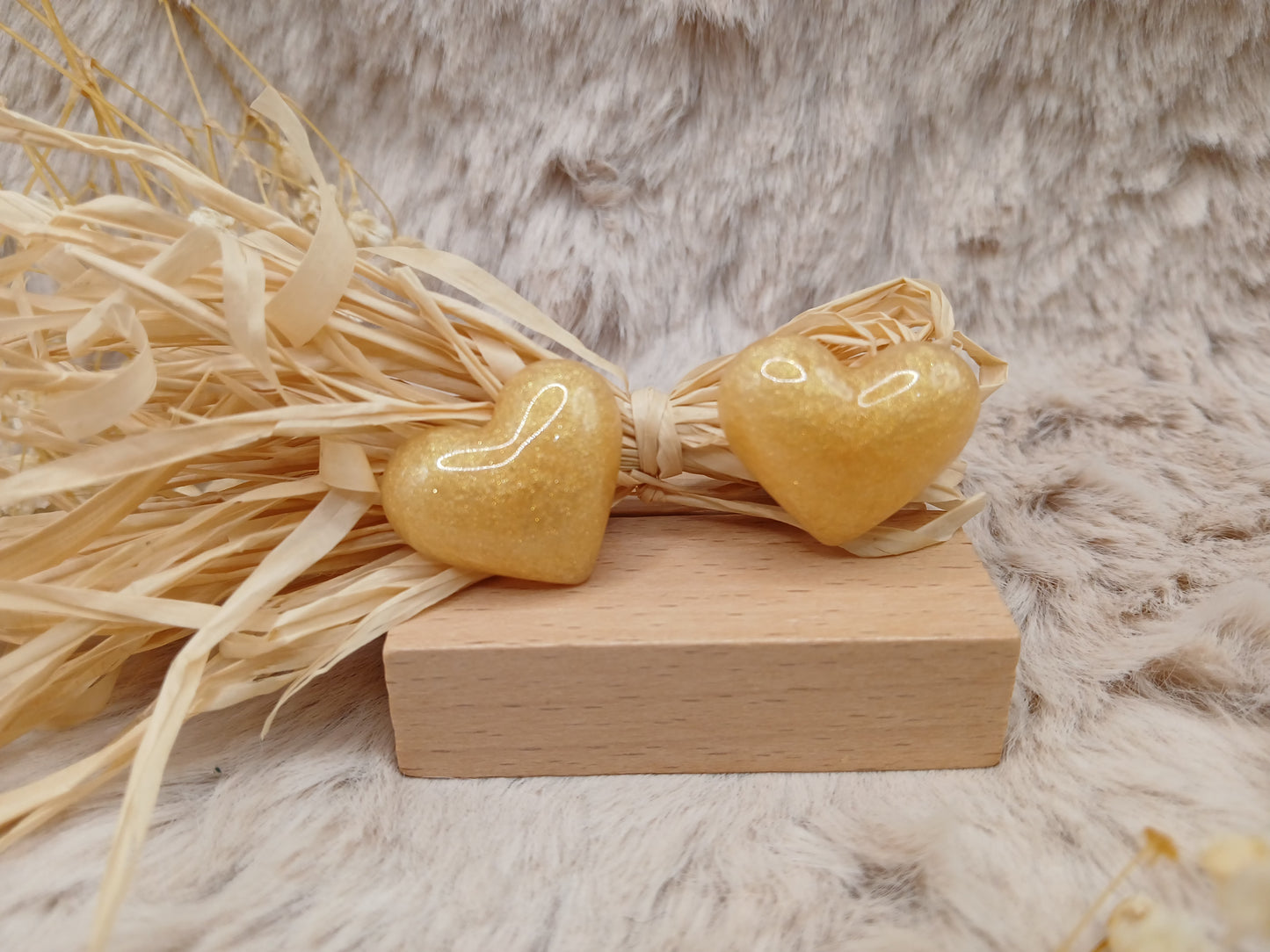 Puces d'oreilles Coeur N°1