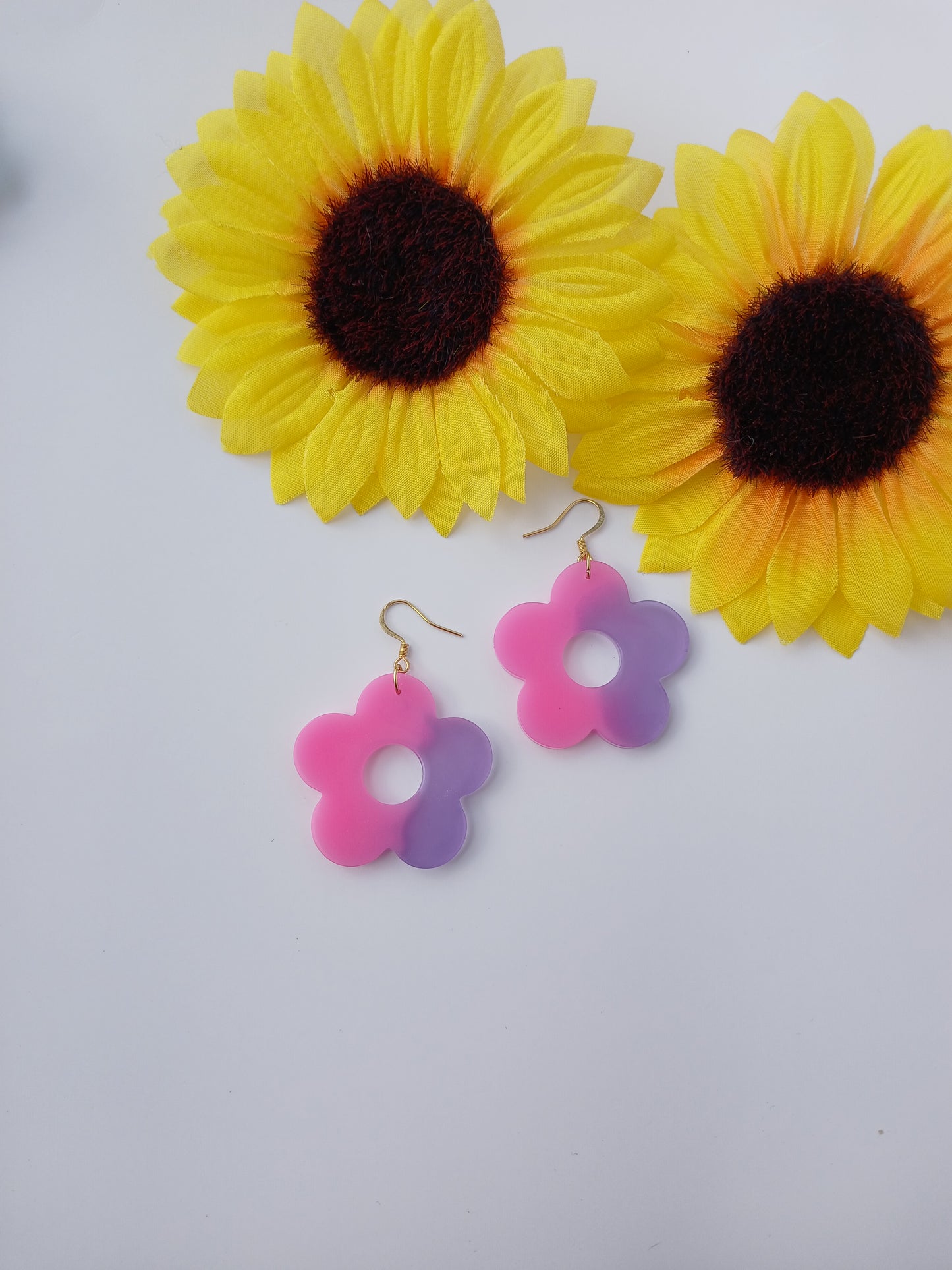 Boucles d'oreilles les fleurs N°5