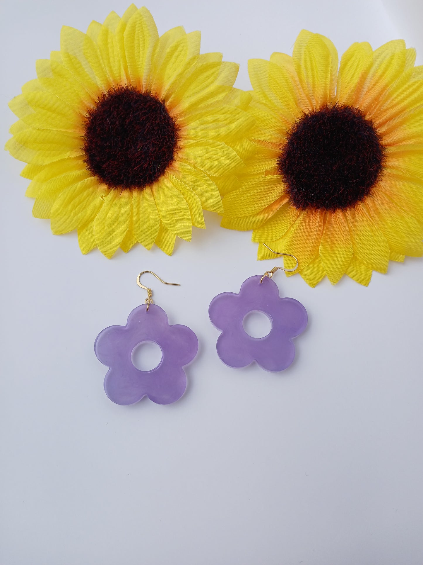 Boucles d'oreilles les fleurs N°6