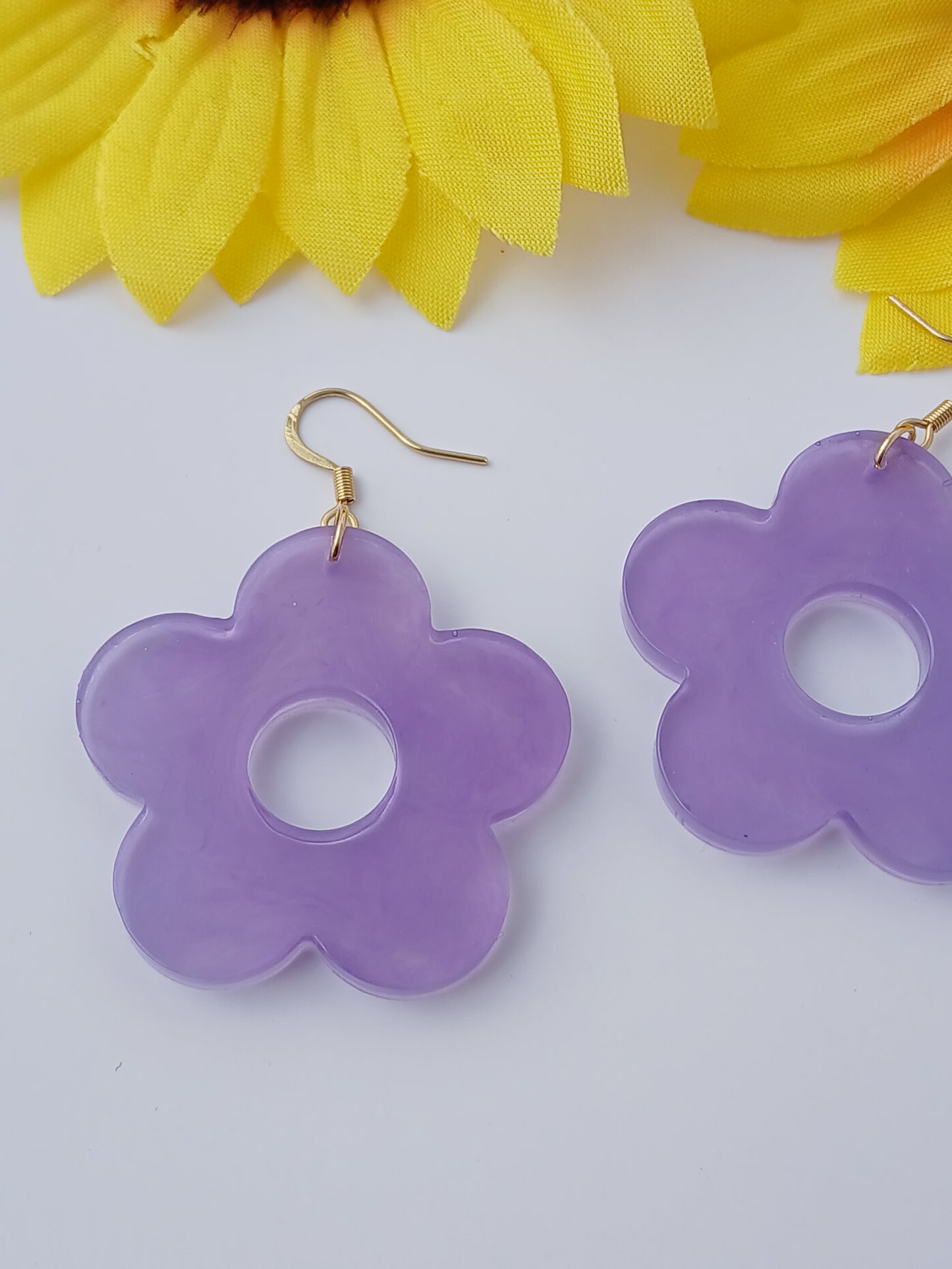 Boucles d'oreilles les fleurs N°6