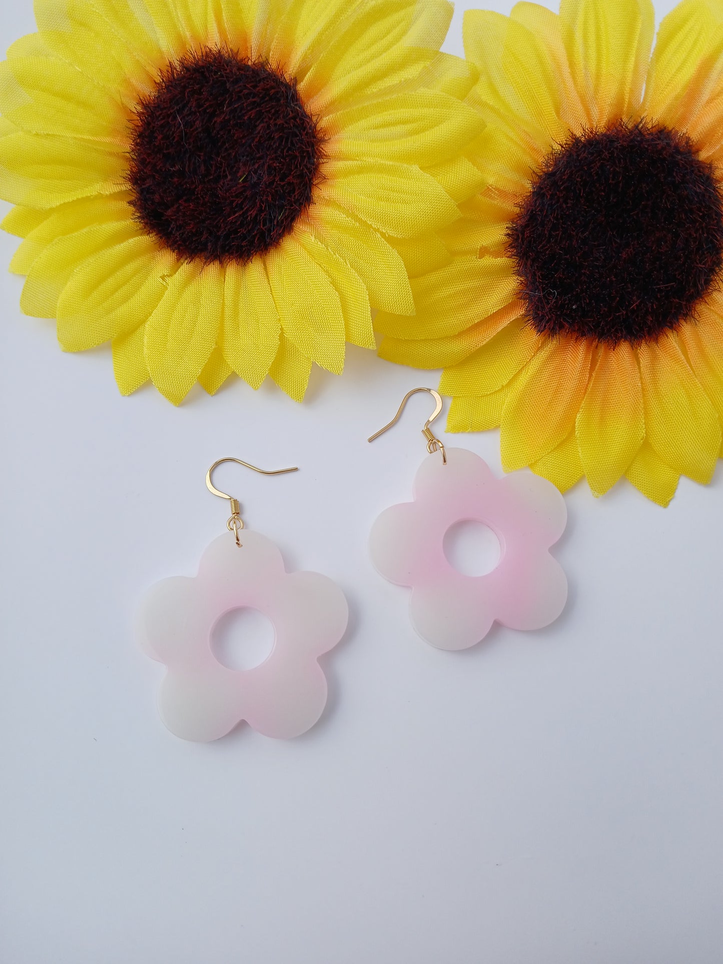 Boucles d'oreilles les fleurs N°10 MODELE UNIQUE