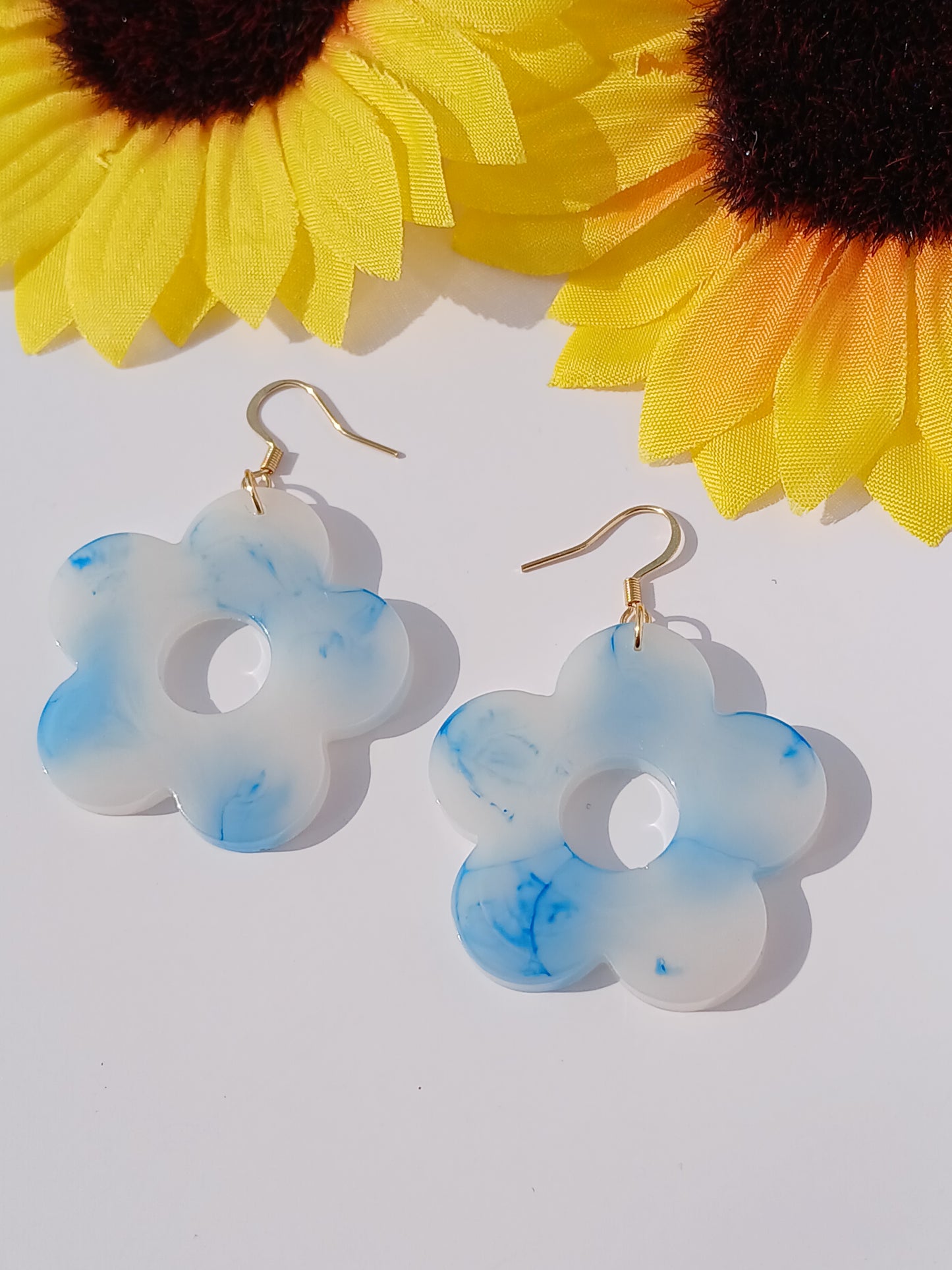 Boucles d'oreilles les fleurs N°8