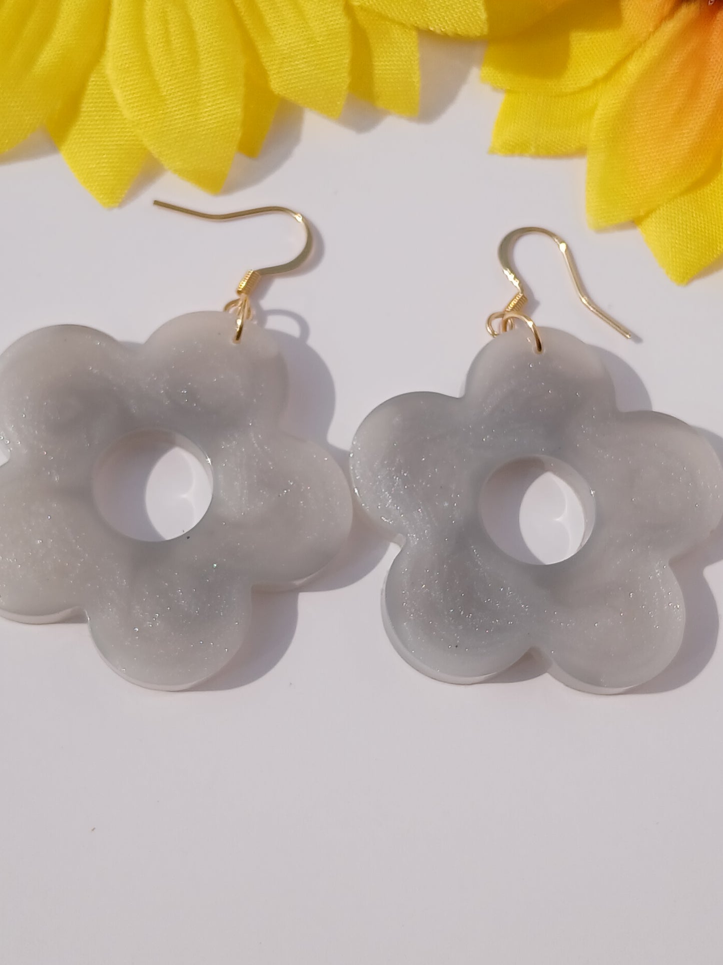 Boucles d'oreilles les fleurs N°9