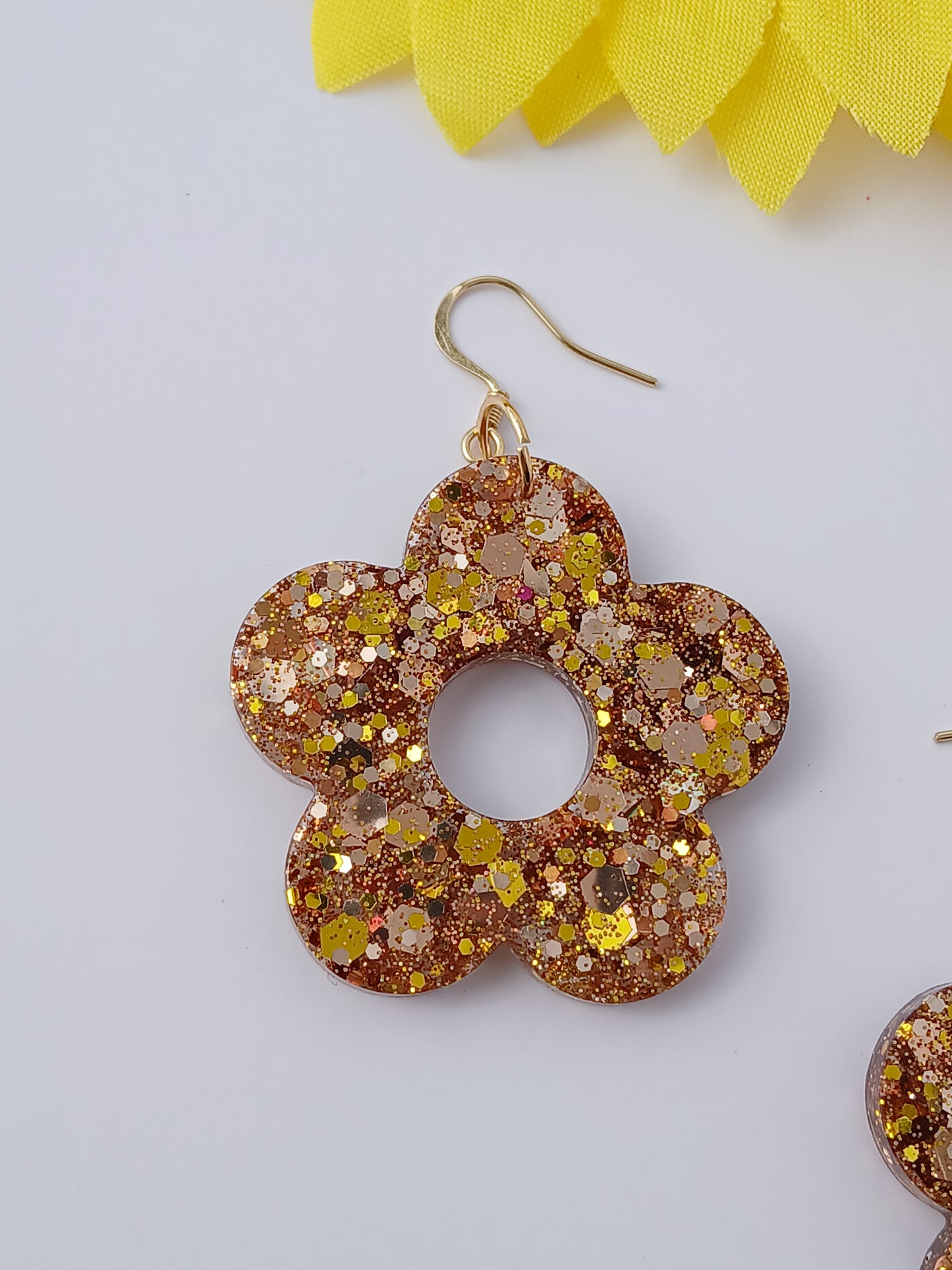 Boucles d'oreilles les fleurs N°12