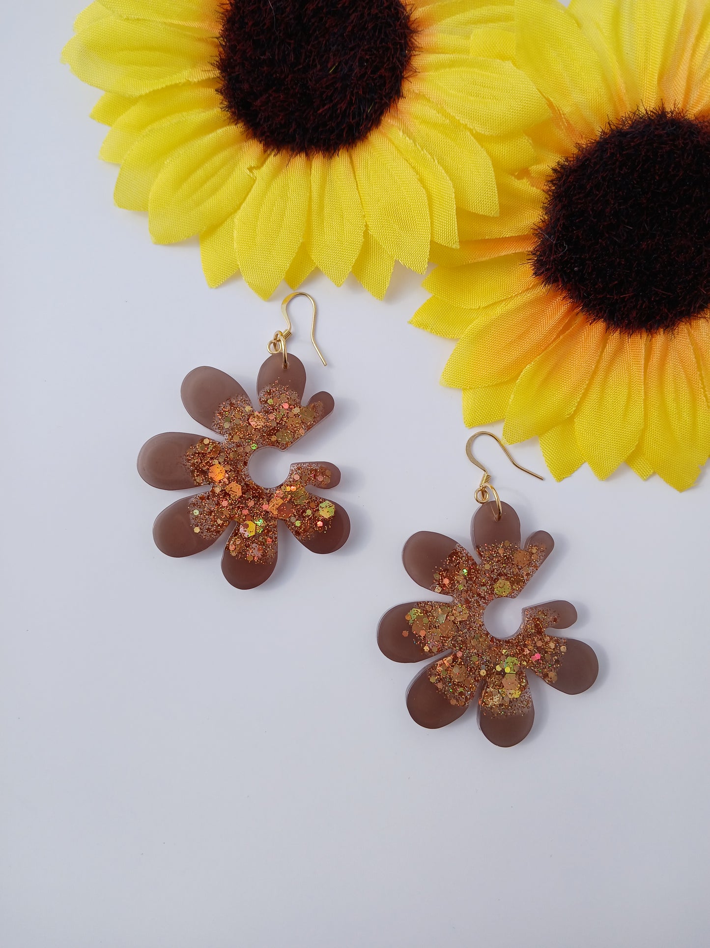 Boucles d'oreilles flower N°2