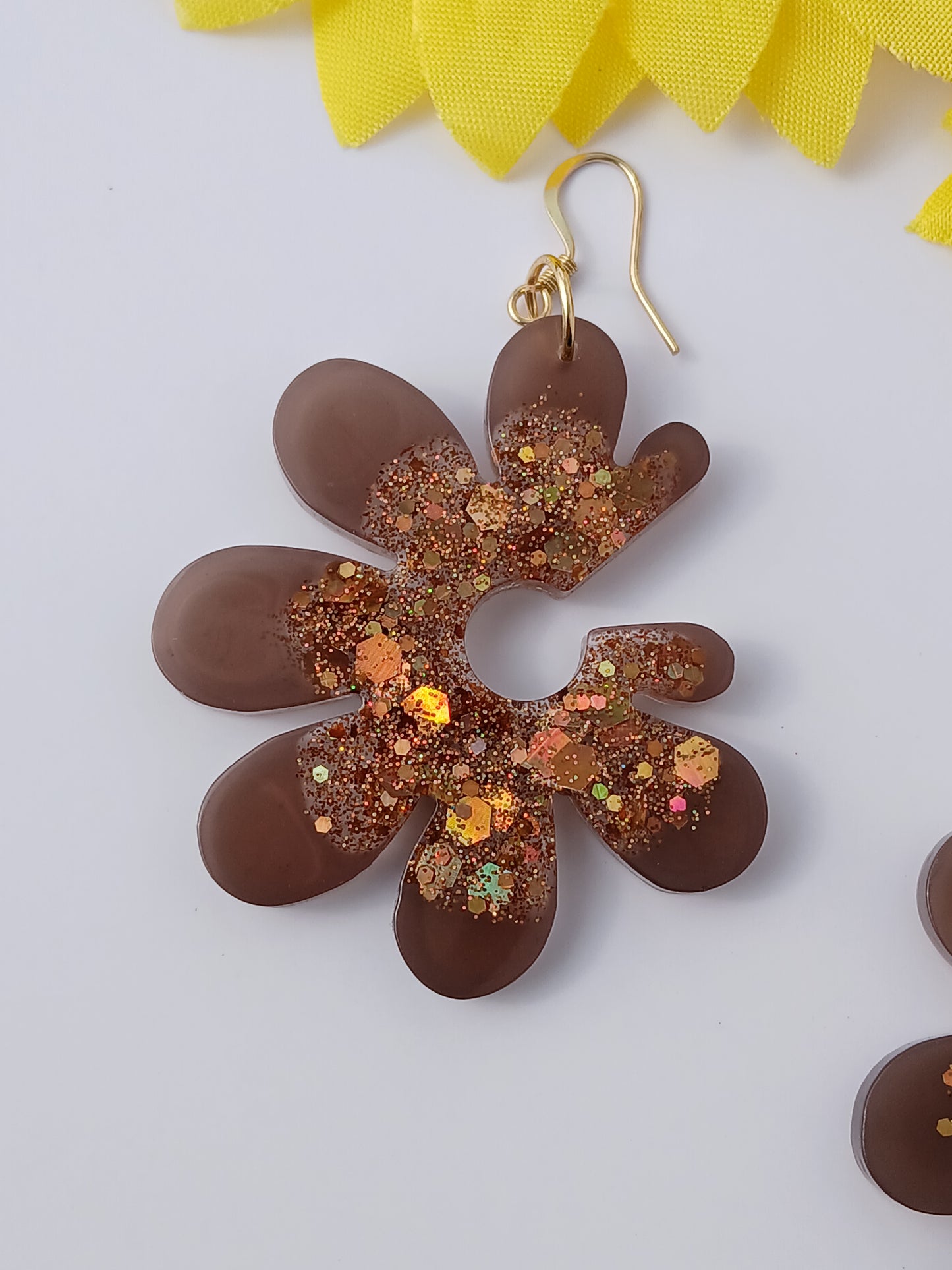 Boucles d'oreilles flower N°2