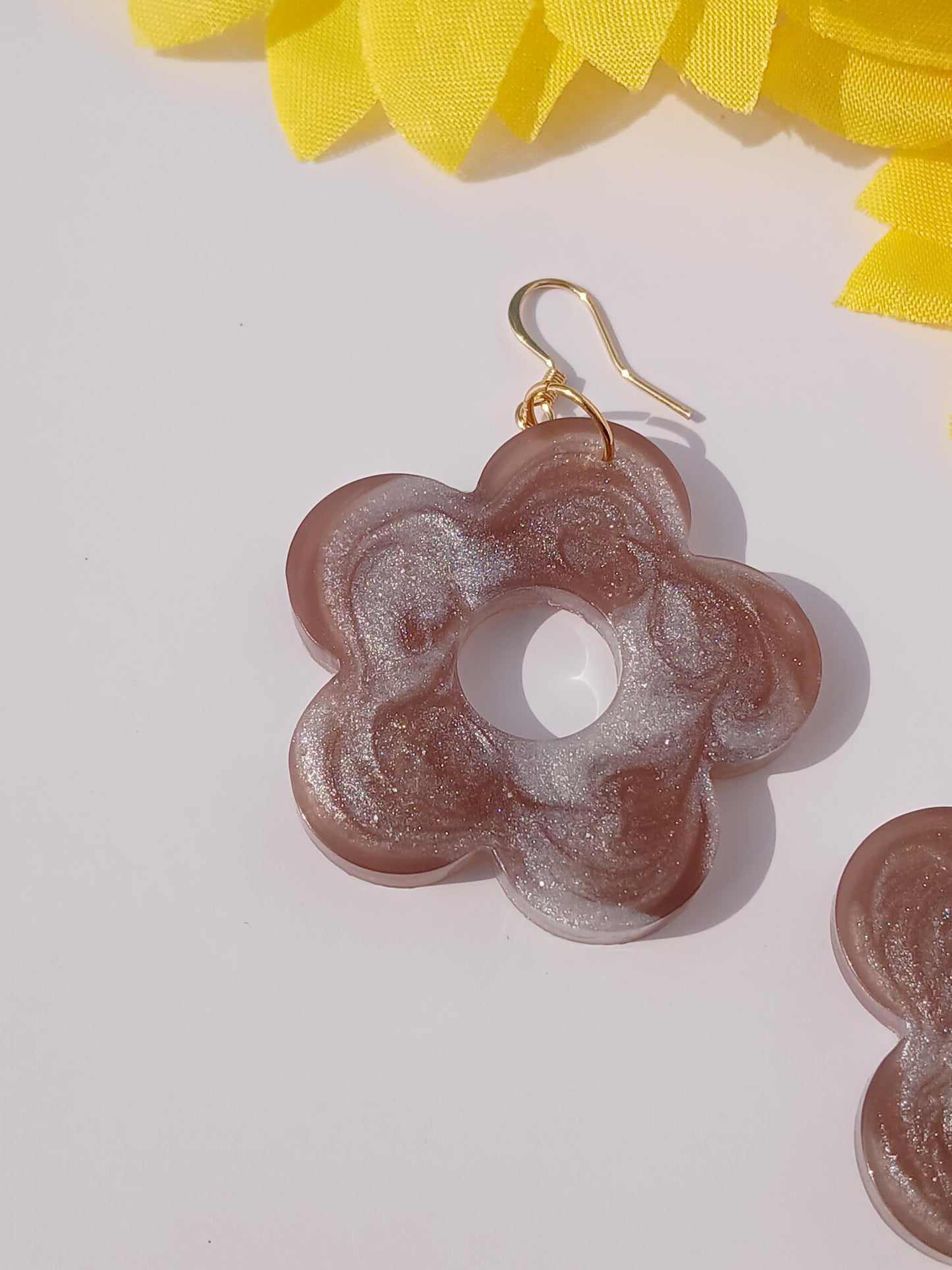 Boucles d'oreilles les fleurs N°13