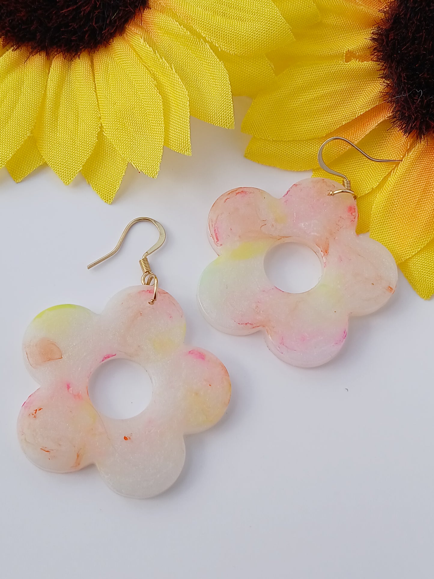 Boucles d'oreilles les fleurs N°2 MODELE UNIQUE