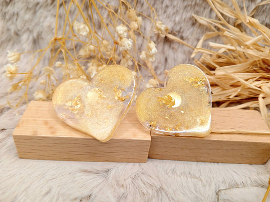Boucles d'oreilles Cœur XXL N°2