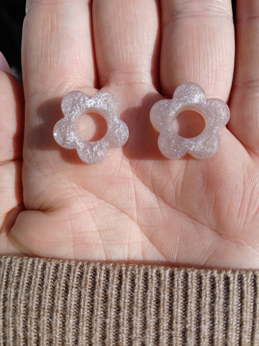 Paire de petites fleurs N°2