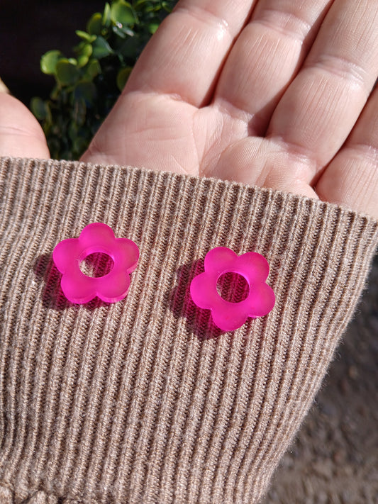 Paire de petites fleurs N°3