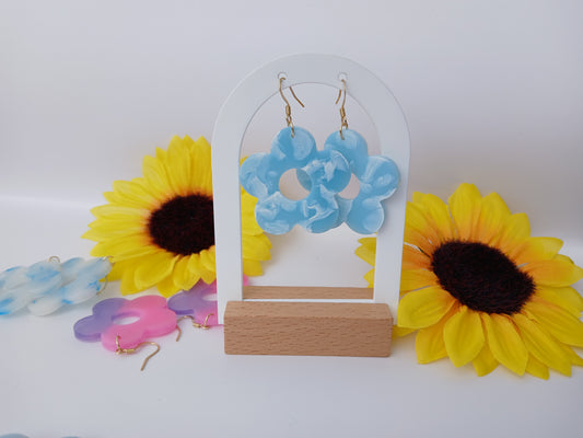 Boucles d'oreilles les fleurs N°1