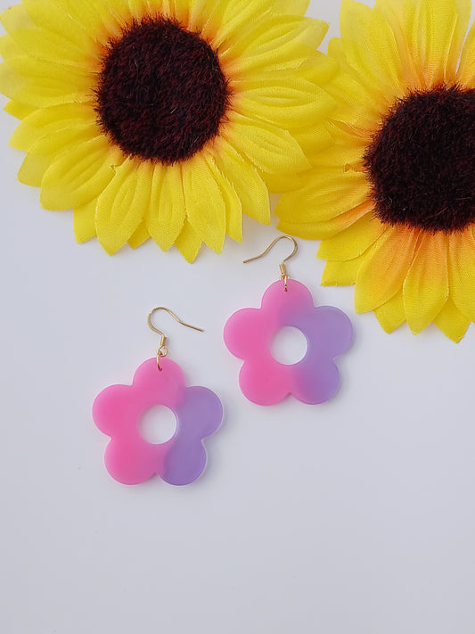 Boucles d'oreilles les fleurs N°5