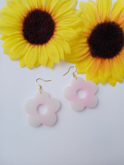 Boucles d'oreilles les fleurs N°10 MODELE UNIQUE
