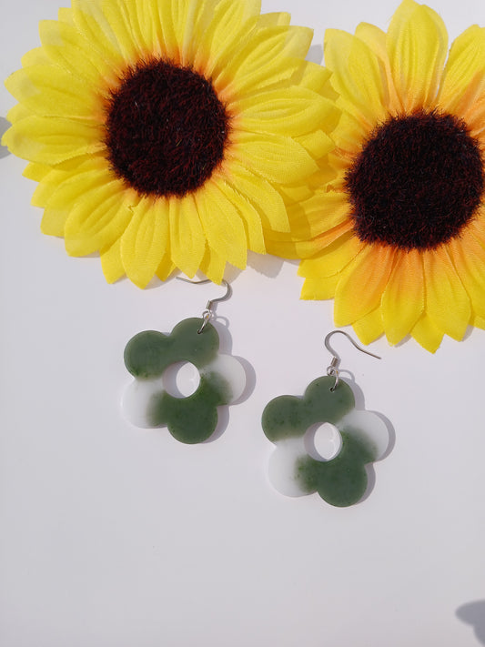 Boucles d'oreilles les fleurs N°7