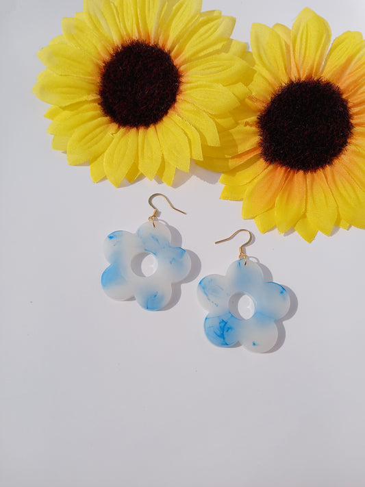 Boucles d'oreilles les fleurs N°8