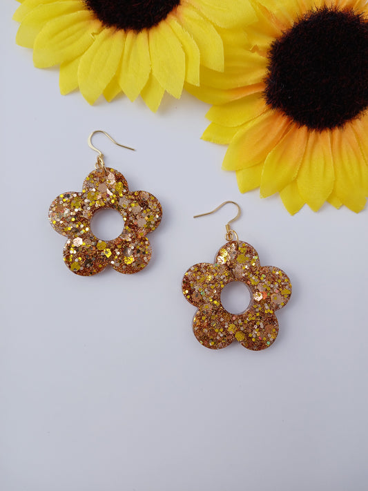 Boucles d'oreilles les fleurs N°12