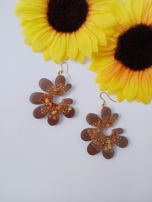 Boucles d'oreilles flower N°2