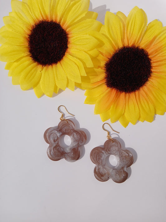 Boucles d'oreilles les fleurs N°13