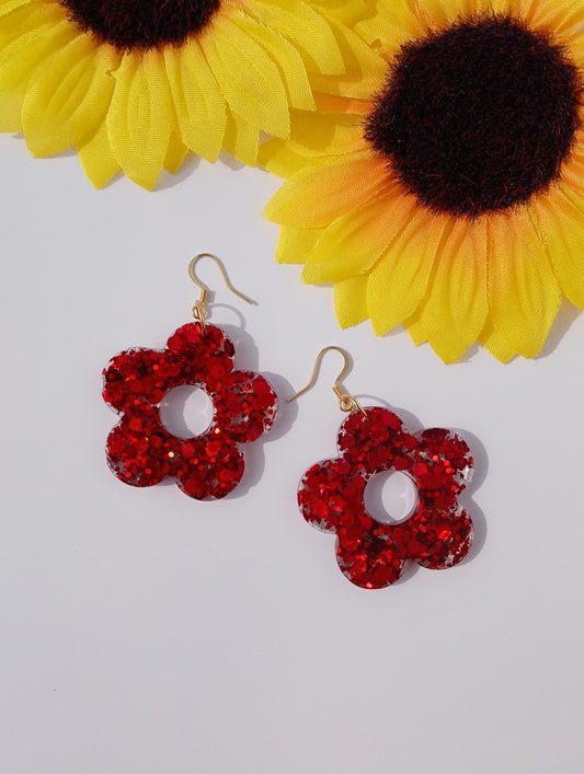 Boucles d'oreilles les fleurs N°15