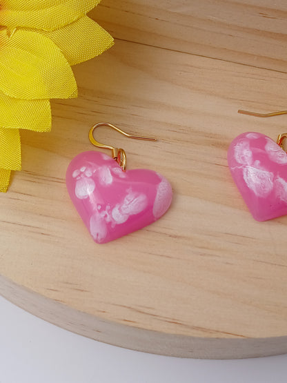 Boucles d'oreilles Coeur N°1