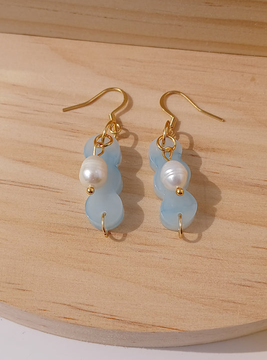 Boucles d'oreilles Sirène N°1