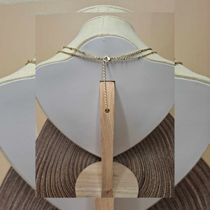 Collier double "Little star"