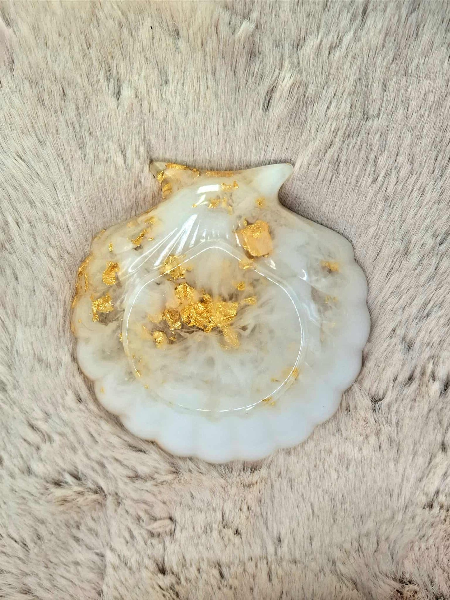 Coquillage en résine époxy