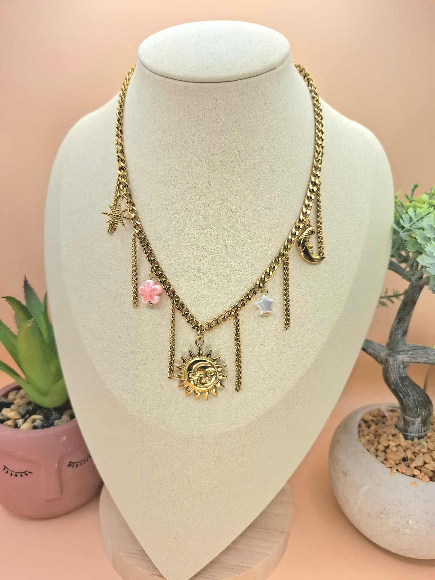 Collier à charms "Mystic"