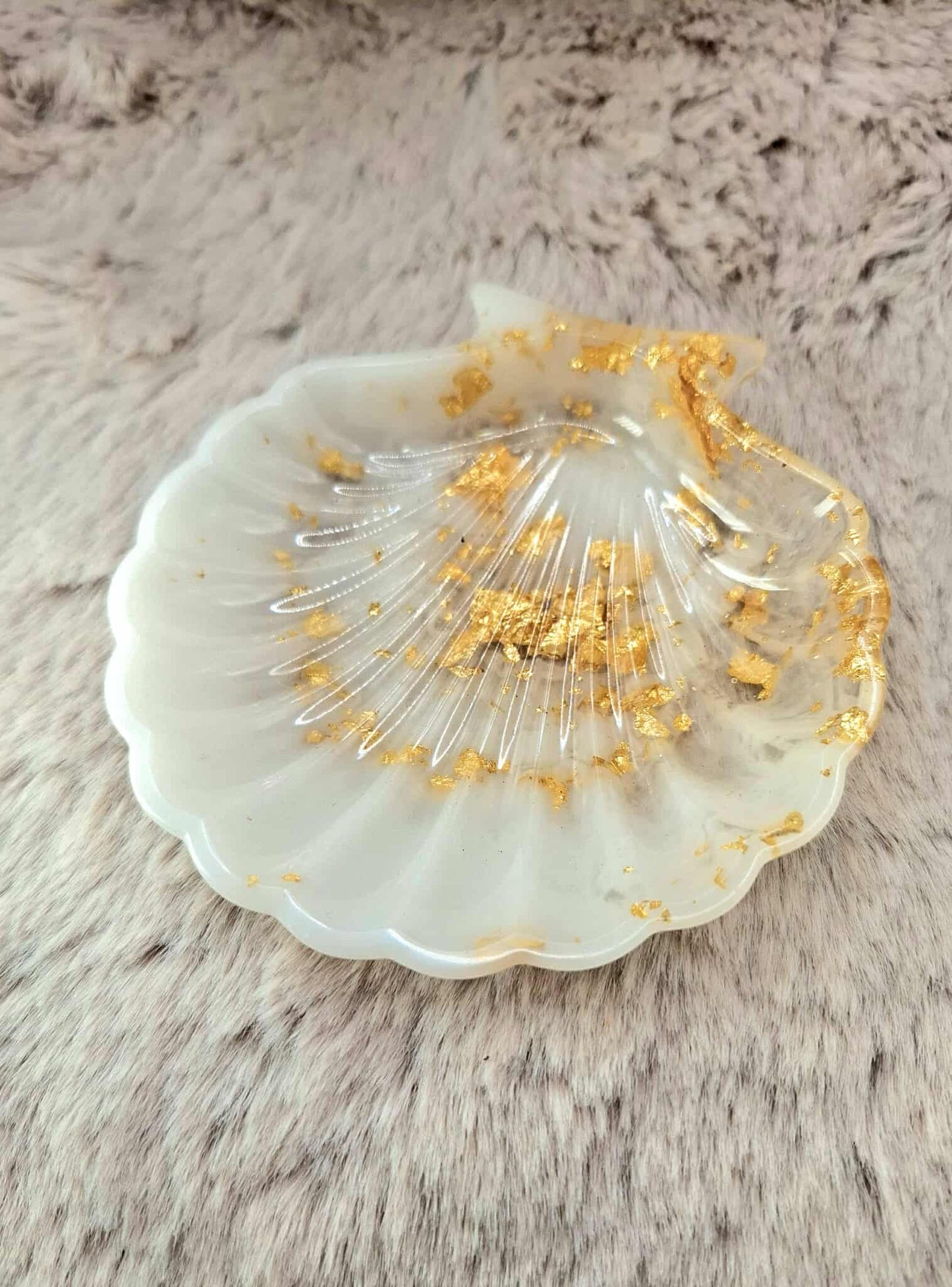 Coquillage en résine époxy