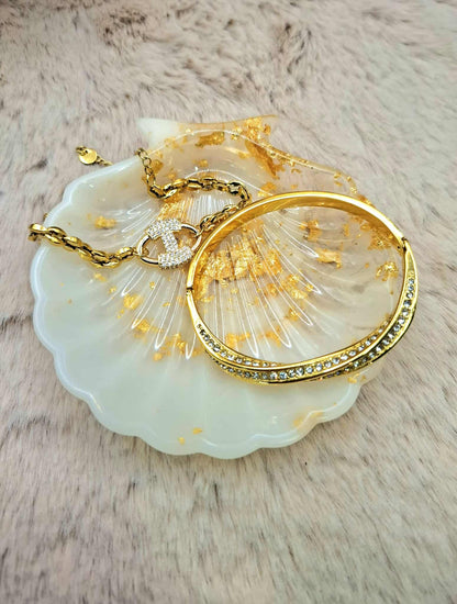 Coquillage en résine époxy
