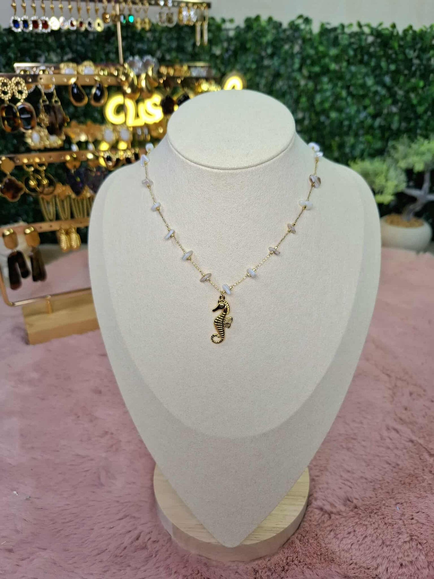 Collier "seahorse"