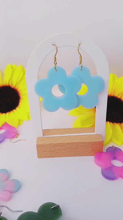 Boucles d'oreilles les fleurs N°4