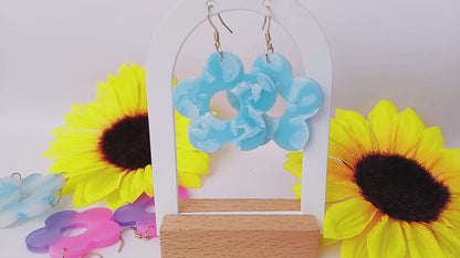 Boucles d'oreilles les fleurs N°1
