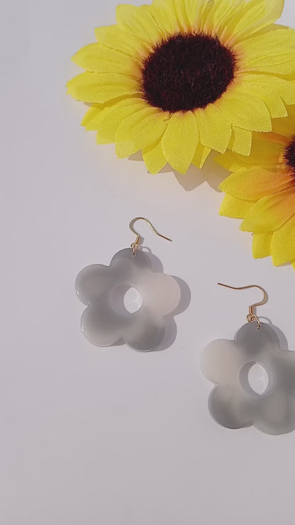 Boucles d'oreilles les fleurs N°11