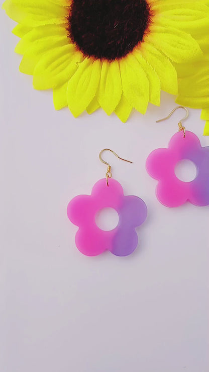Boucles d'oreilles les fleurs N°5