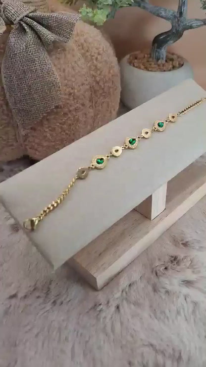 Bracelet "Esmeralda"