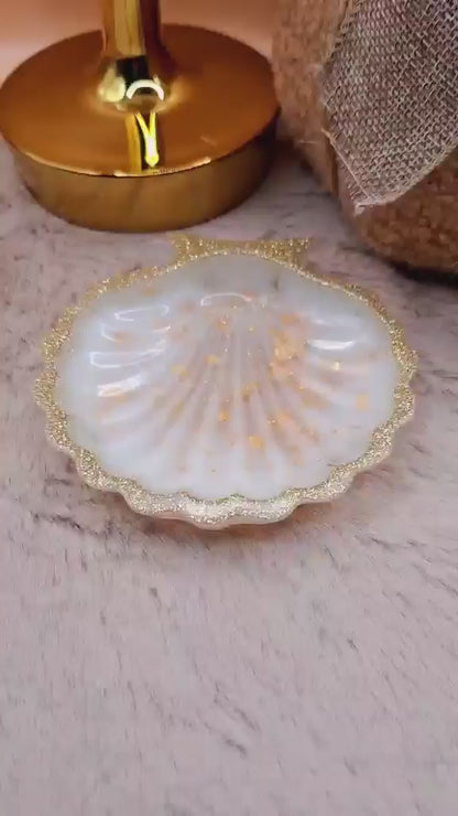 Coquillage en résine époxy