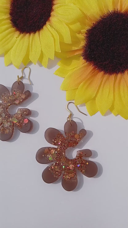 Boucles d'oreilles flower N°2