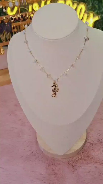 Collier "seahorse"
