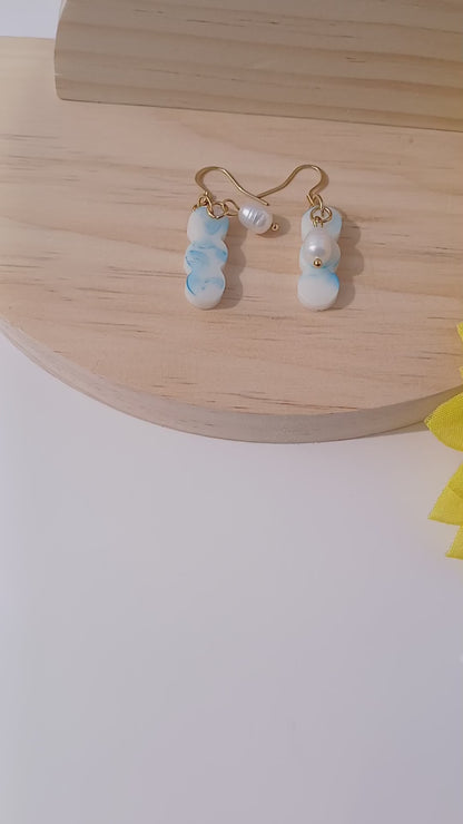 Boucles d'oreilles Sirène N°4