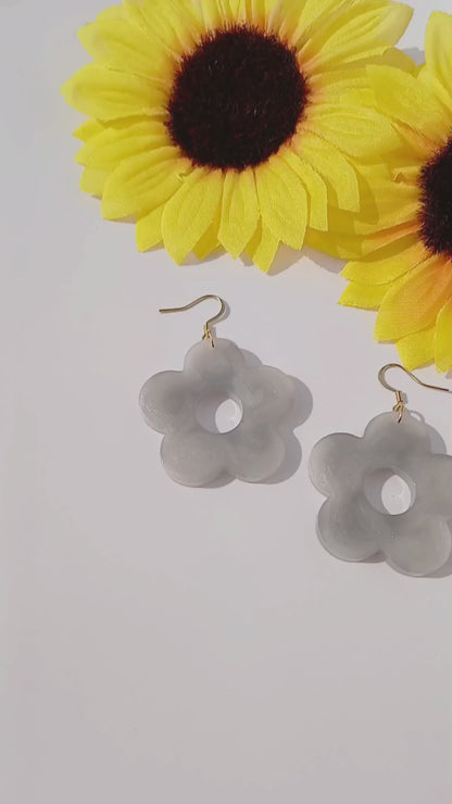 Boucles d'oreilles les fleurs N°9