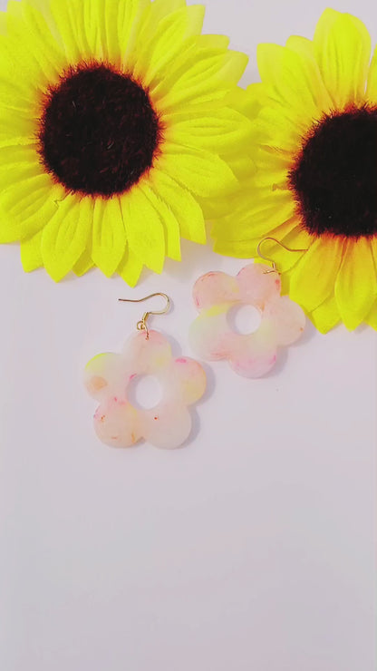 Boucles d'oreilles les fleurs N°2 MODELE UNIQUE