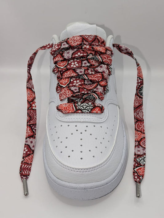 Lacets dragon rouge