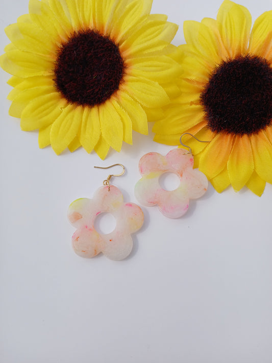 Boucles d'oreilles les fleurs N°2 MODELE UNIQUE