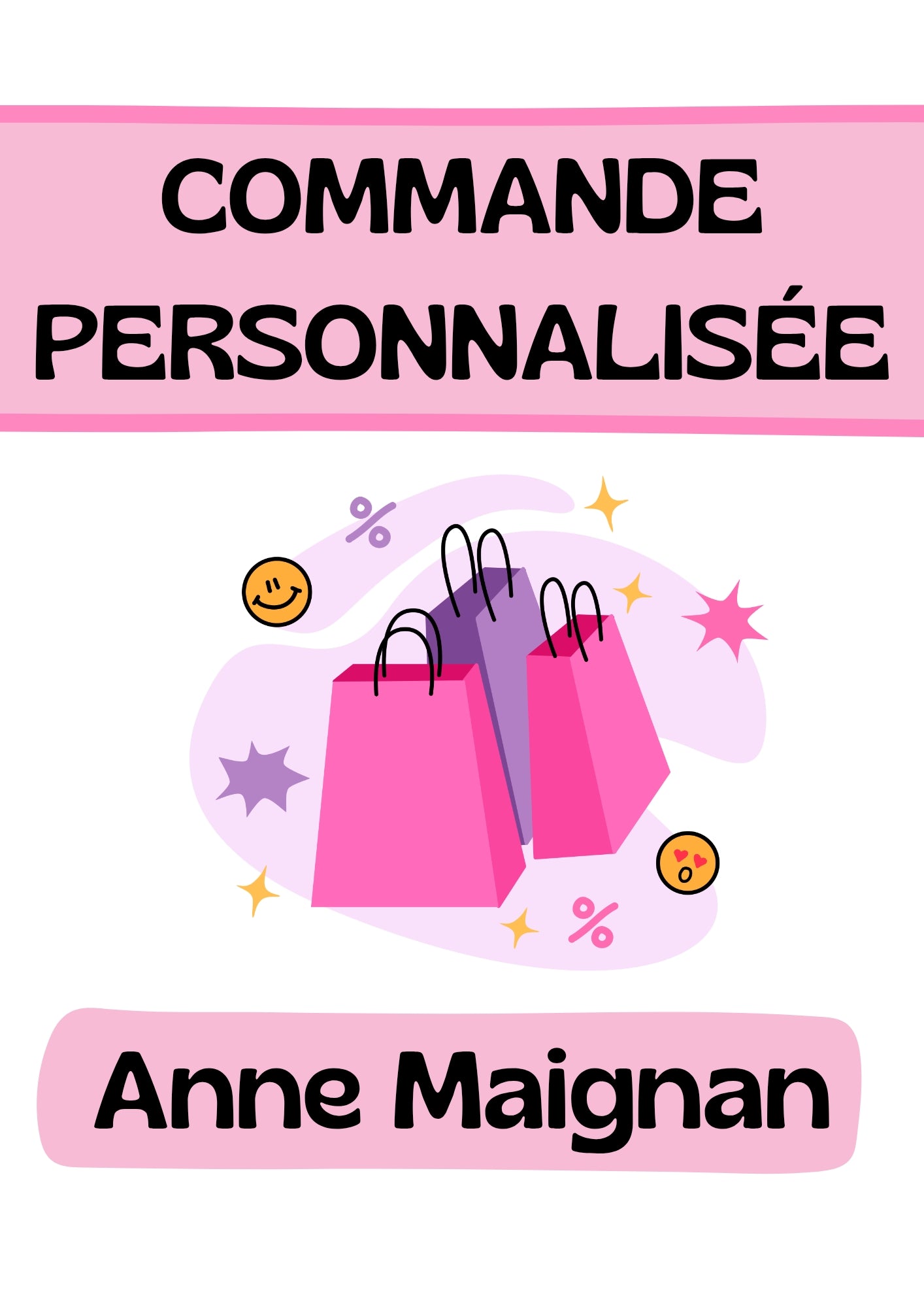 Commande personnalisé