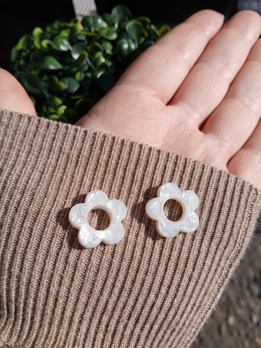 Paire de petites fleurs N°1